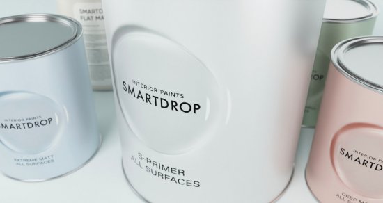 Краска SMARTDROP Deep Matt (5%) 0,9 л